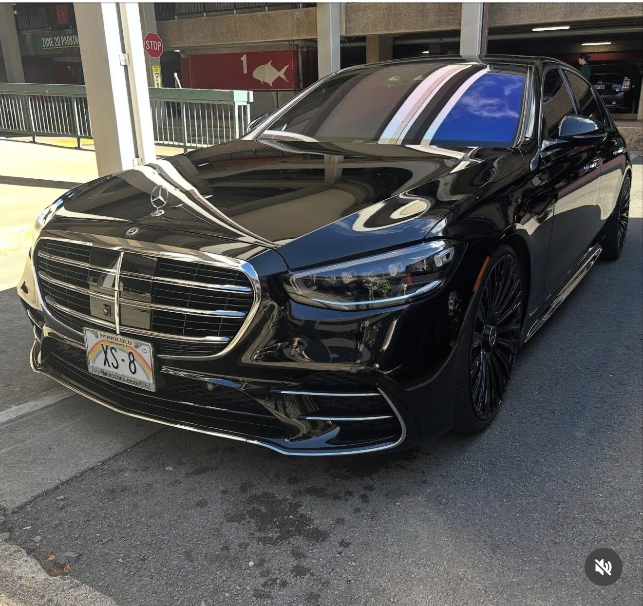 Mercedes S-Class front angle