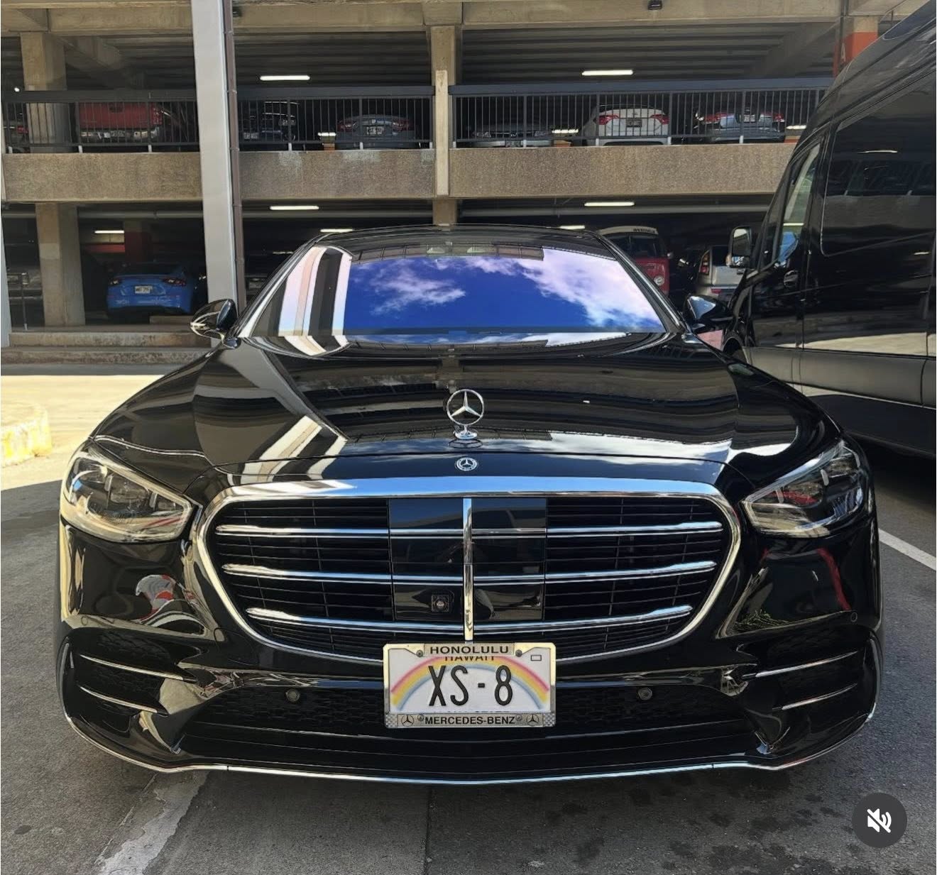 Mercedes S-Class front view